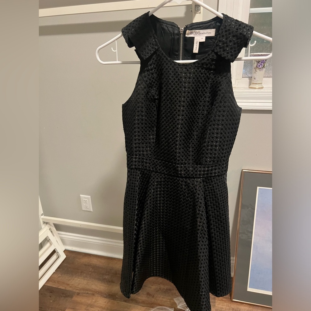 BCBG black mini dress size 0
